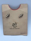 Vintage Disney Mickey Mouse Club Mouseketeers Set Of Cuff Links And Tie Bar