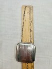 Antique Nickel Silver Engraved Compact Hand Link Chain