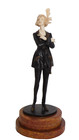 Signed Bruno Zack Woman In High Heels Smoking A Cigarette Erotic Bronze