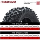 Set 4 25x11-12 25x8-12 6ply Atv Utv Tires 25x11x12 25x8x12 Mud All Terrain Tires