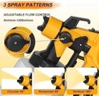 Paint Sprayer 850w Hvlp Electric Spray Gun With 4 Nozzles And 3 Patterns  1400ml
