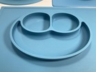 Ezpz Happy Mat Placemat Kids Silicone Suction Plate Built In Ezpz Bowl Set Of 3