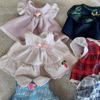 Vintage 90s Briarberry Bear Fisher Price Lot Of 8 Dresses Clothes 1 Headband 9 