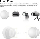 Us Godox Ak-r22 Collapsible Silicone Diffuser Dome Fr V1 Ad100pro Ad200pro Flash