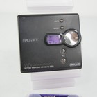 Vintage Sony Net Md Walkman Mz-ne410 Black Portable Minidisc Recorder Player