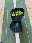 Maxbp Original Portable Electric Corded Pitching Machine W  Bag   Golf Balls