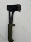 Sog Camp Axe Hatchet Steel Straight Edge  Non-slip Rubber Grip Black green