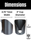 Disposable Cup Holder For Fridge  Magnetic Party Cup Dispenser  Holds 100  Cups 