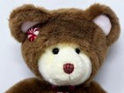 Russ Berrie Teddy Bear Cookie Gingerbread Man 10  With Decorations Sewed On Bear