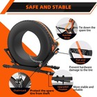 Semi Truck Spare Tire Rack Tire Carrier Mount Holder Universal Adjustable New