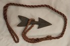 Vtg Brass Harpoon Dart Socketed Swordfish Tuna Fishing Tool  Original Rope Line