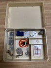 Vintage Singer Sewing Machine Case Box Parts Accessories Attachments Feet Needle