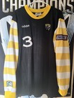 Columbus Crew Mls Mike Clark  3 Game Worn Long Sleeve Jersey Size Xl Rare         