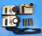 Set Of Sony Mavica Floppy Disc Cameras Two Mvc-fd100 And One Mvc-fd71 For Parts