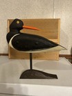Large Hand Carved Antique Style Turned Head Oyster Catcher Shorebird Decoy
