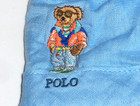 Polo Ralph Lauren Men s Linen Polo Bear Bucket Hat Cap Lid  Light Blue  L   Xl