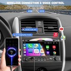 Double Din Car Stereo Cd Dvd Player With Wireless Carplay android Auto  7 Inch