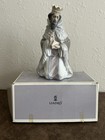 Lladr   Porcelain Nativity Wise Man Figurine  Boxed Christmas Religious Decor