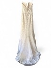 Casablanca Bridal Ivory Sweetheart Lace Beaded Dress Size 10 2231