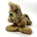 Antique vintage Primitive Sawdust Leopard Old And Worn