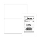 50-20000 Premium 8 5x5 5 Round Corner Shipping Labels Half Sheet Self Adhesive