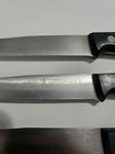 Set Of 3 J a  Henckels Fine Edge Pro 5  German Steel Steak Knives  1 Broken Tip 