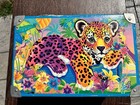 Vintage Lisa Frank Hunter The Rainbow Leopard Storage Box Rare    read   