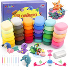 Air Dry Clay Kits - 36 Colors Ultra Light Magic Modeling Clay  Safe   Non-tox   