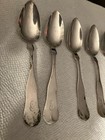 J f  Hinds 1860s Antique Silver Monogrammed Spoons Webster Massachusetts 