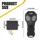 Wireless Winch Remote   Receiver Control Kit Switch Handset For Atv Utv Dc12v Us
