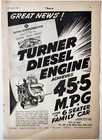 1954 Rac Turner Diesel Engine Import Advertisement Autocar Automobilia Dwpp10