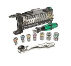Wera 056490 Tool-check Plus Bit Ratchet Set With Sockets - Metric - New