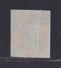 Great Britain Sg 8 Scott 3 1d Red Brown Imperf 226 Cranbrook Postmark F-h
