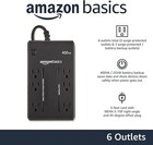 Ups Battery Backup   Surge Protector 400va 255w  6 Outlets  Standby  Small