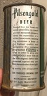 Pilsengold Flat Top Beer Can Oi Opening Instructions San Francisco Brewing