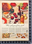 1939 California Wines Holiday Parties Sherry Port Burgundy Vintage Print Ad