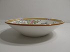 Rare  Antique Vintage Mintons 1913 Japonica Nuts Fruit Dessert Bowl Yellow Trim