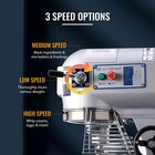 Commercial Dough Mixer Machine Electric Stand Food Mixer 15qt 3-speed 600w hooks