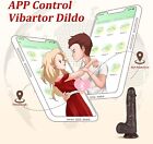Xl Telescopic Realistic Thrusting Dildo Vibrator G-spot Anal Sex Toys For Women