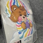 Vintage Teddy Beddy Bear Padded Fabric Wall Hanging Nursery Decor Full House
