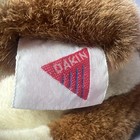Vintage Dakin Reindeer Plush Medium Stuffed Animal Christmas Star Deer 1988 80s