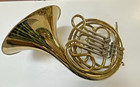 Very Clean Used Holton H602 Single F French Horn  Lacquered with Case mouthpiece