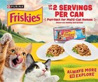 Purina Friskies Pate Wet Cat Food Variety Pack  pack Of 40  5 5 Oz  Cans