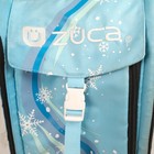 Zuca Rolling Bag Grey Frame Sport School Winter Waltz Snowflake Insert Skating