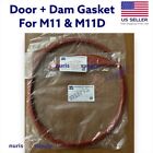 Door Gasket And Dam Gasket Replacement For Midmark Ritter M11 M11d Sterilizers