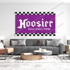 Hoosier Racing Tire Banner Flag 3x5 Ft Car Show Garage Wall Decor Gift Free Ship
