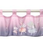 Bedtime Originals Tiny Dancer Ballet Animals Window Valance - Pink purple