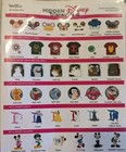 10 Packs  Sealed Disneyland Hidden Disney 2024 Hidden Mickey Pins  2 Pins pack 