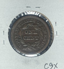 1852 Braided Hair Large Cent   Fine   nice Coin 