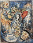 Marc Chagall Signed   Numbered Edition Lithograph  bella 